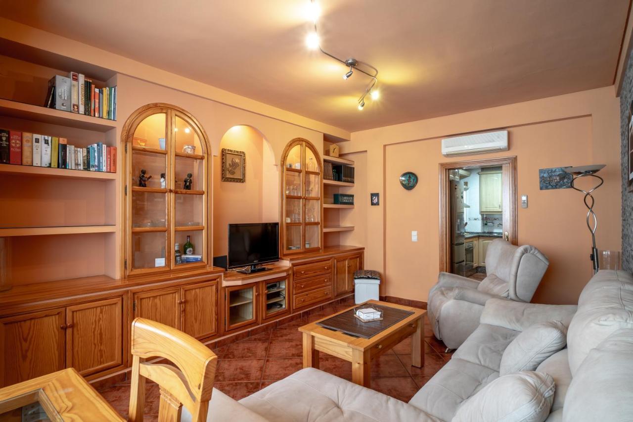 Апартаменты Acogedor Apartamento Centro Ciudad, 1M Playa, Terraza Фуэнхирола Экстерьер фото